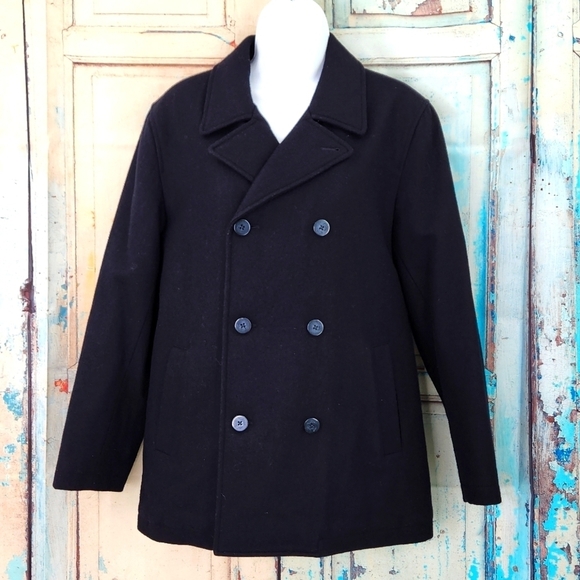 Brooks Brothers Double Breasted Wool Blend Jacket - Picture 1 of 8